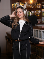 Chaqueta Negra Para Mujer