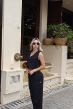 Set Élite Elegante Negro De Chaleco Y Pantalón