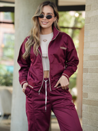 Chaqueta Color Uva Para mujer