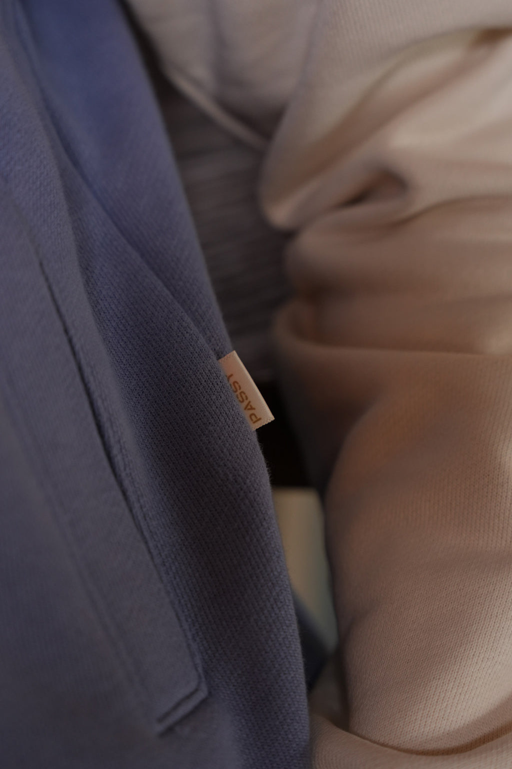 Set Cielo Azul Claro De Chaqueta y Sudadera Bota Recta