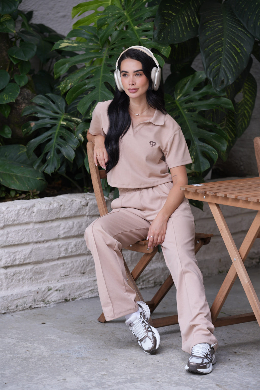 Set Pureza Oro Rosa De Polo Y Sudadera Bota Recta