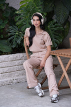 Set Pureza Oro Rosa De Polo Y Sudadera Bota Recta