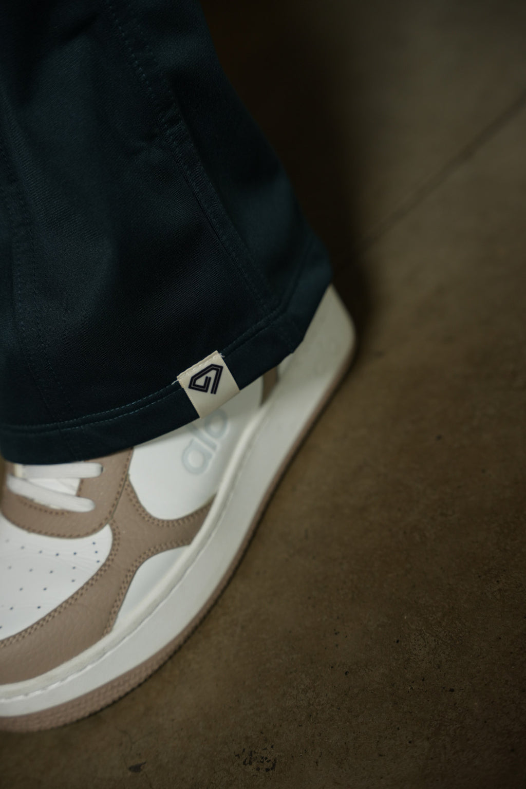 Set Verde Esmeralda De Chaqueta y Sudadera Bota Recta