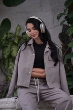 Set Aura Arena De Chaqueta y Sudadera Bota Recta