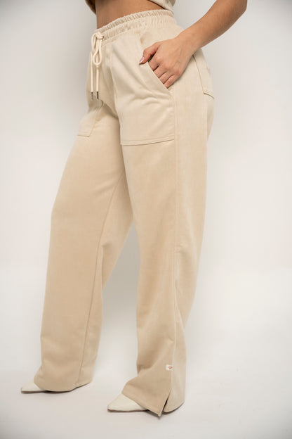 SET DE CHAQUETA, TOP Y SUDADERA PARA MUJER COLOR PIEL