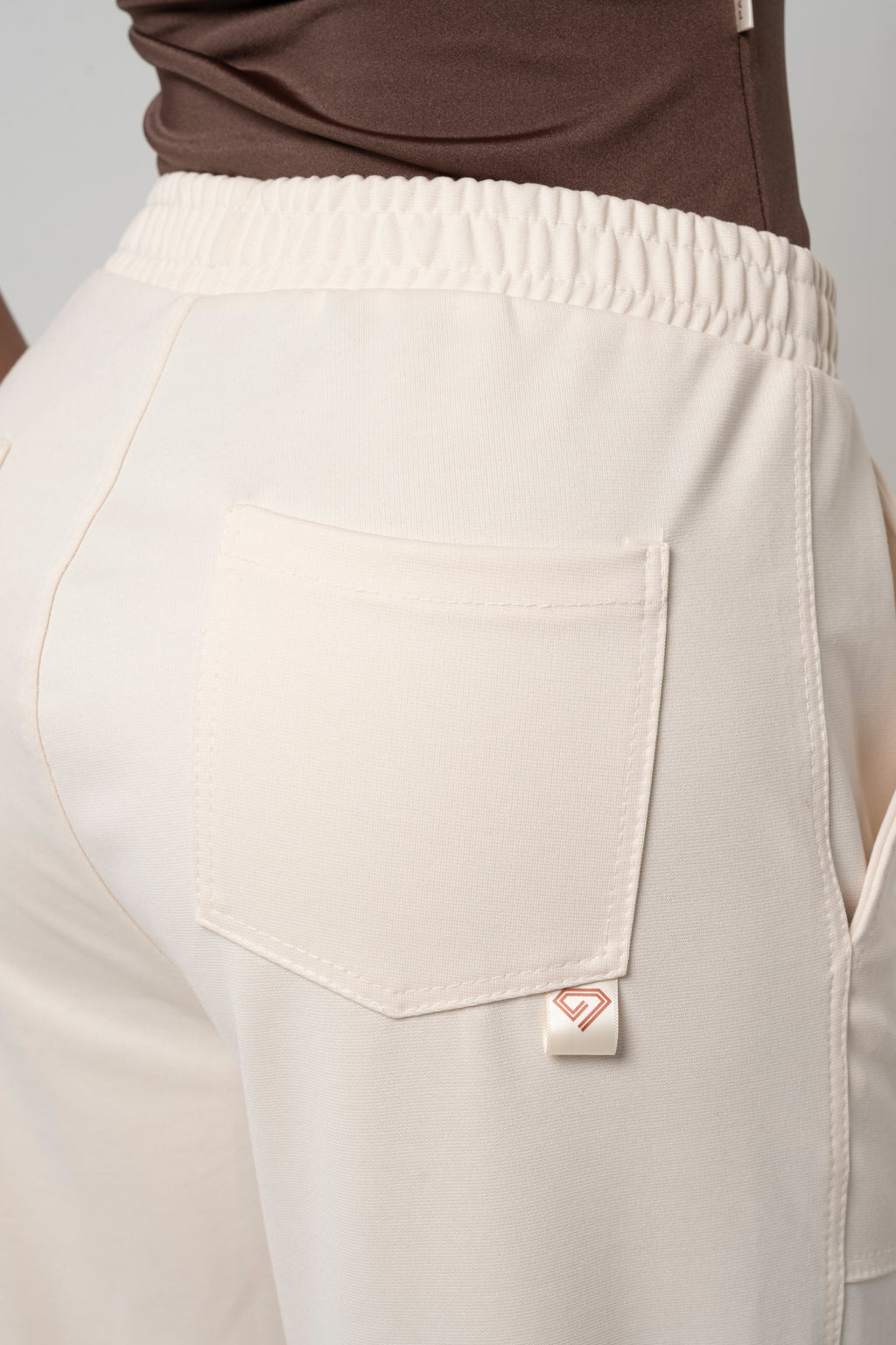 Sudadera Italia Bota Recta Marfil