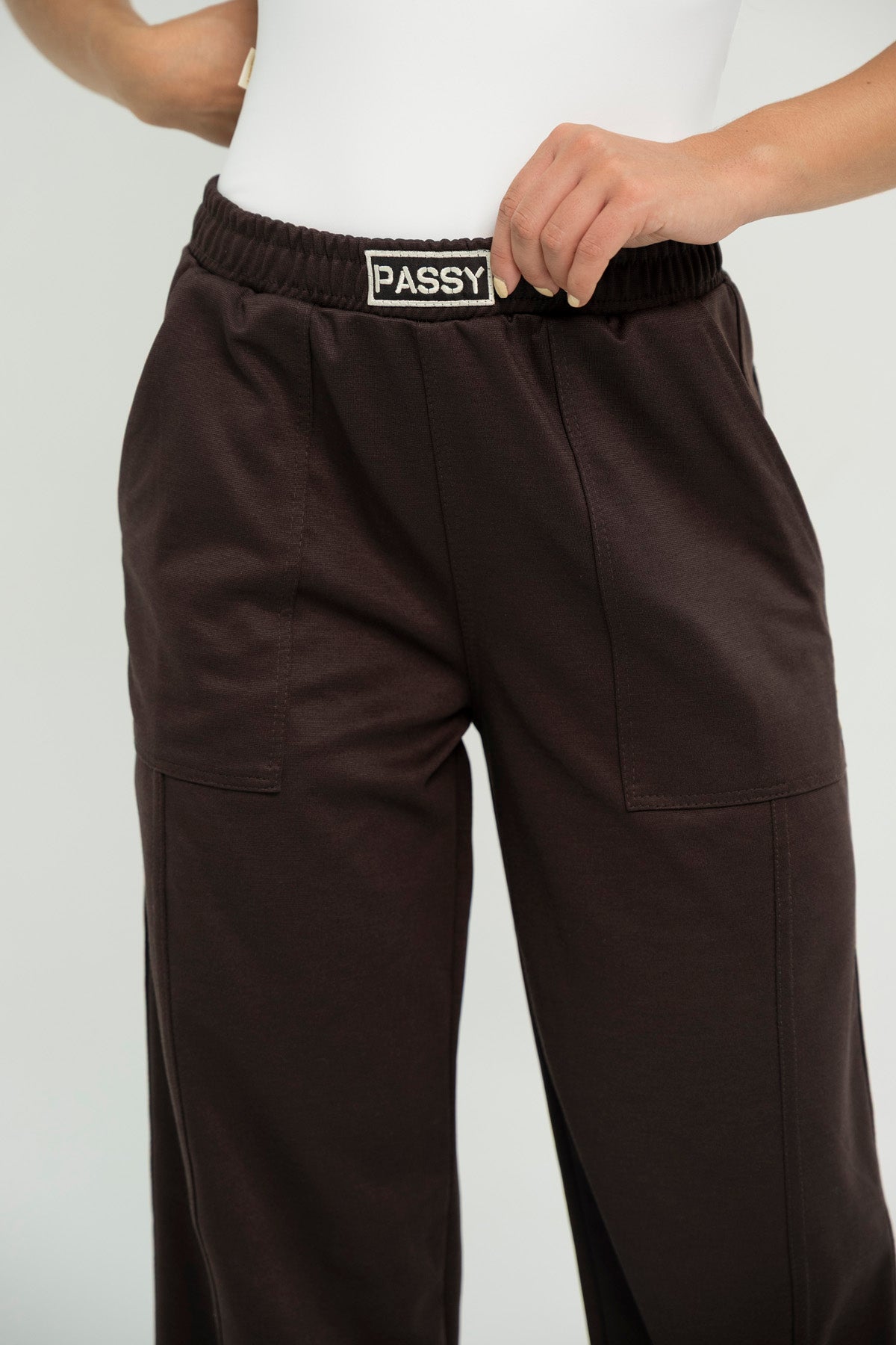 Sudadera Provenza Bota Recta Café