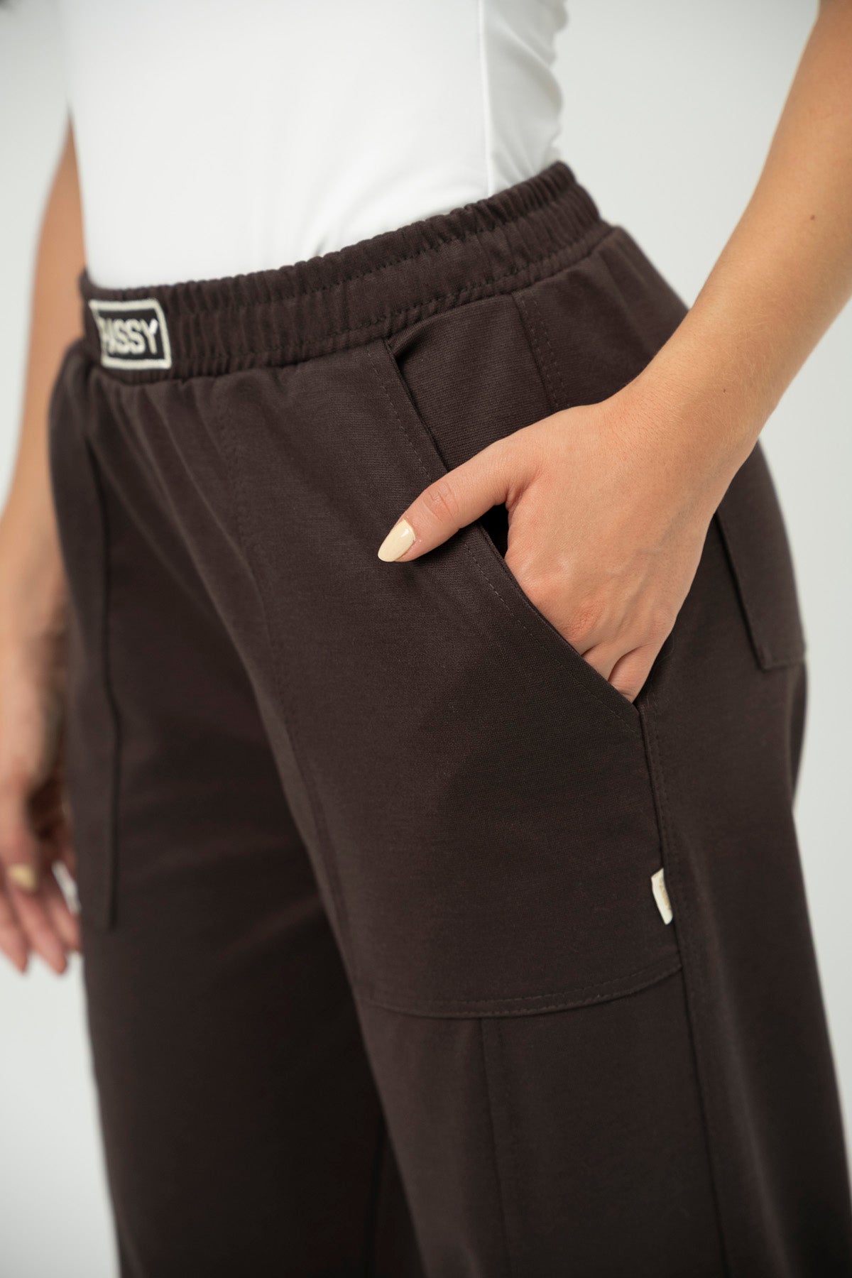 Sudadera Provenza Bota Recta Café