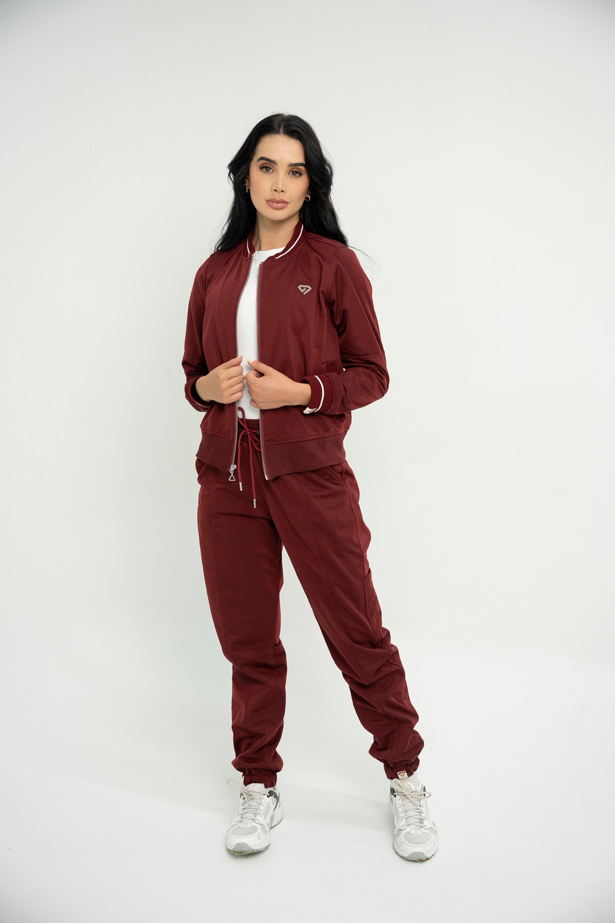 Set Roma Vinotinto De Chaqueta y Jogger