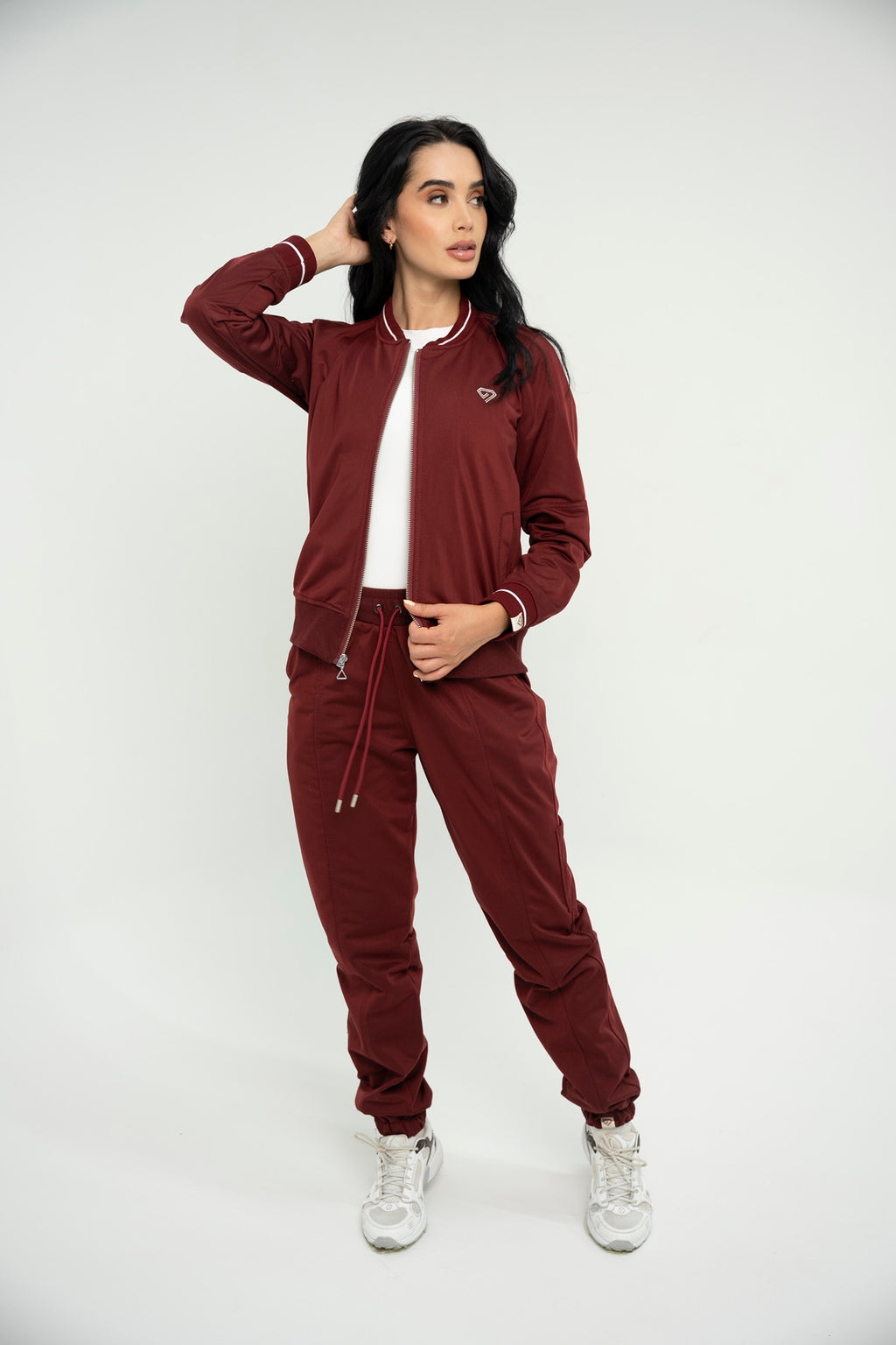 Jogger Roma Color Vinotinto
