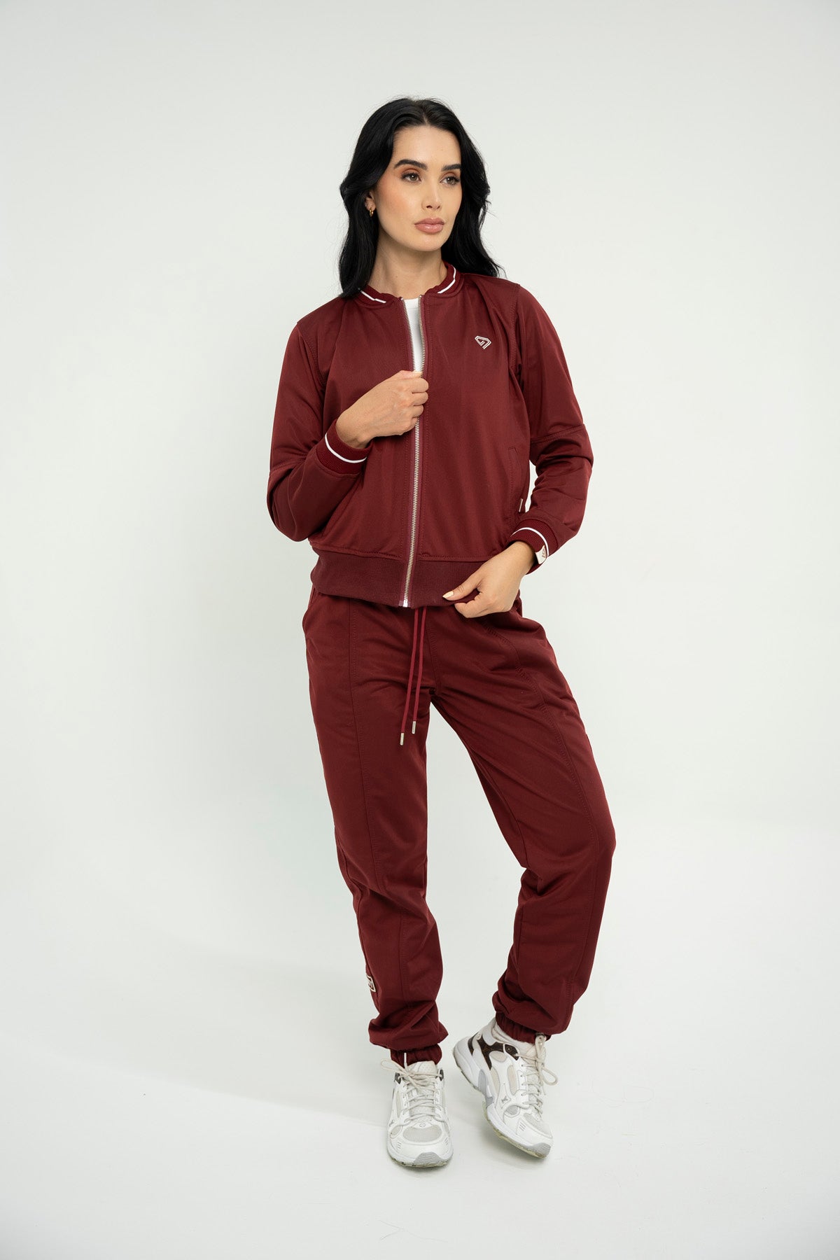 Set Roma Vinotinto De Chaqueta y Jogger