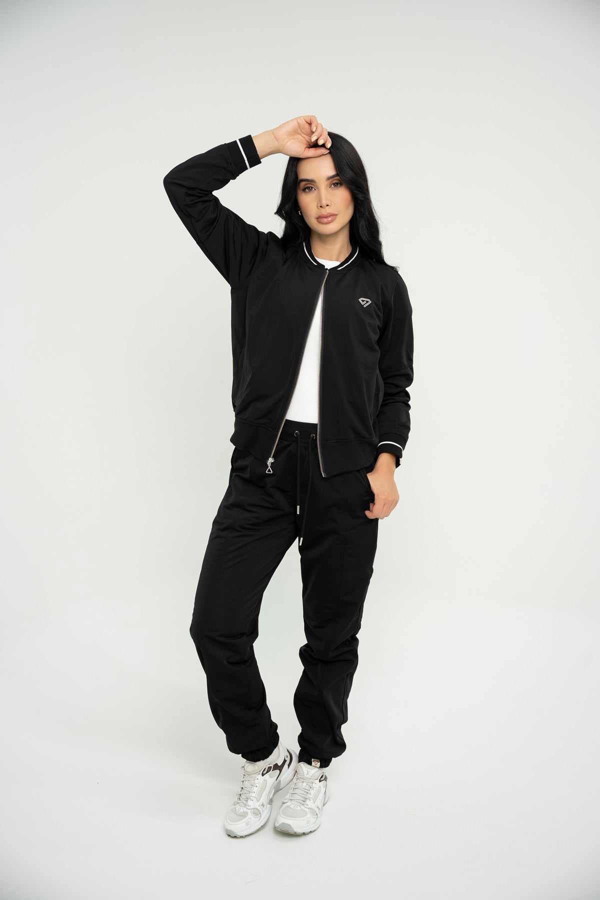 Set Dubai Negro De Chaqueta y Jogger