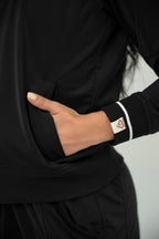 Chaqueta con Cremallera Dubai Color Negro