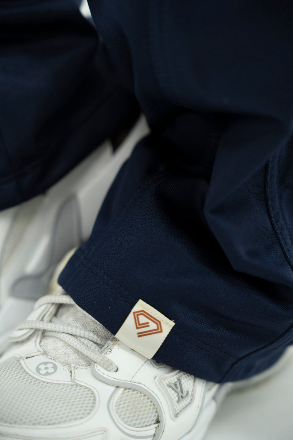 Set Estambul Azul Oscuro De Chaqueta y Sudadera Bota Recta