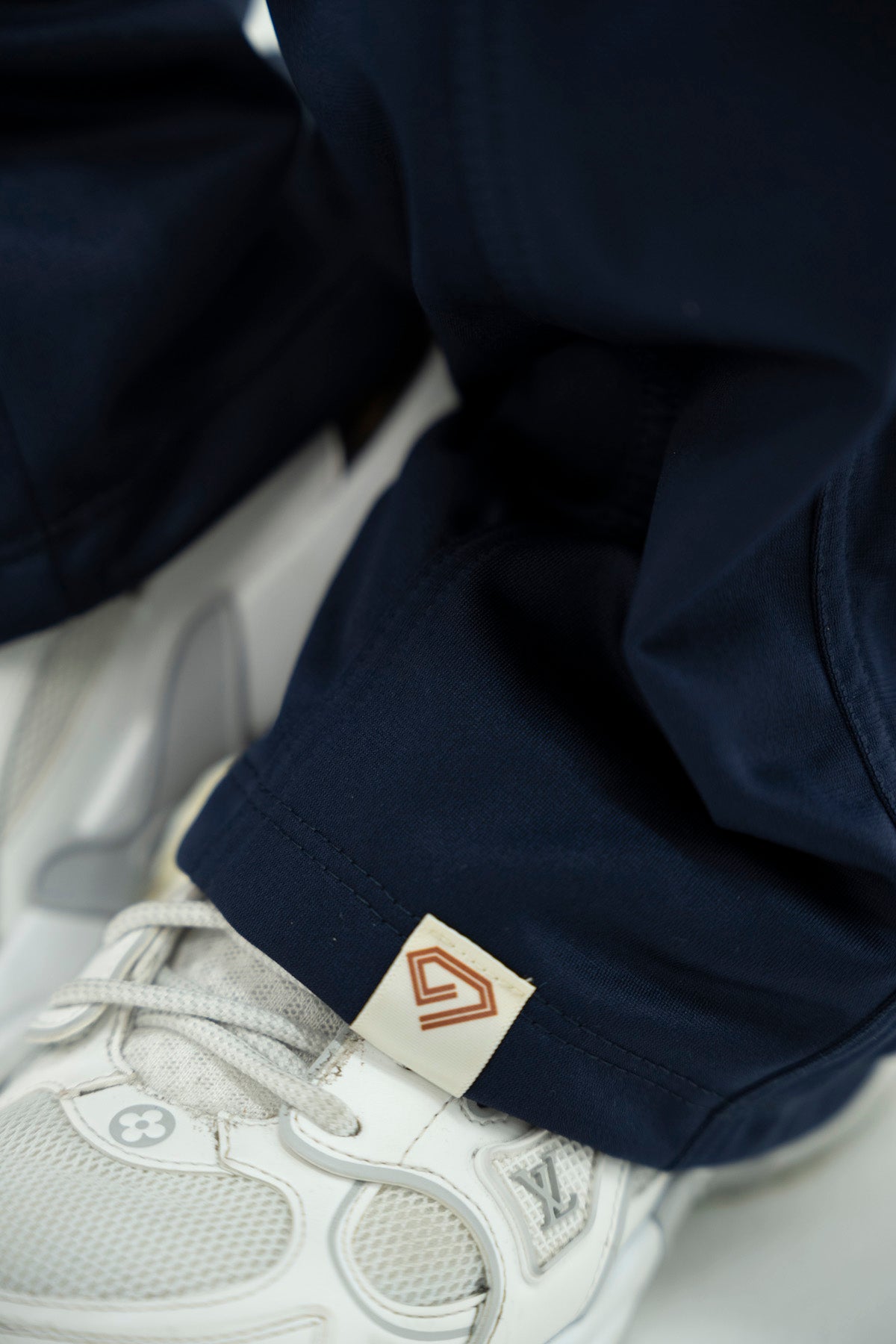 Set Estambul Azul Oscuro De Chaqueta y Sudadera Bota Recta