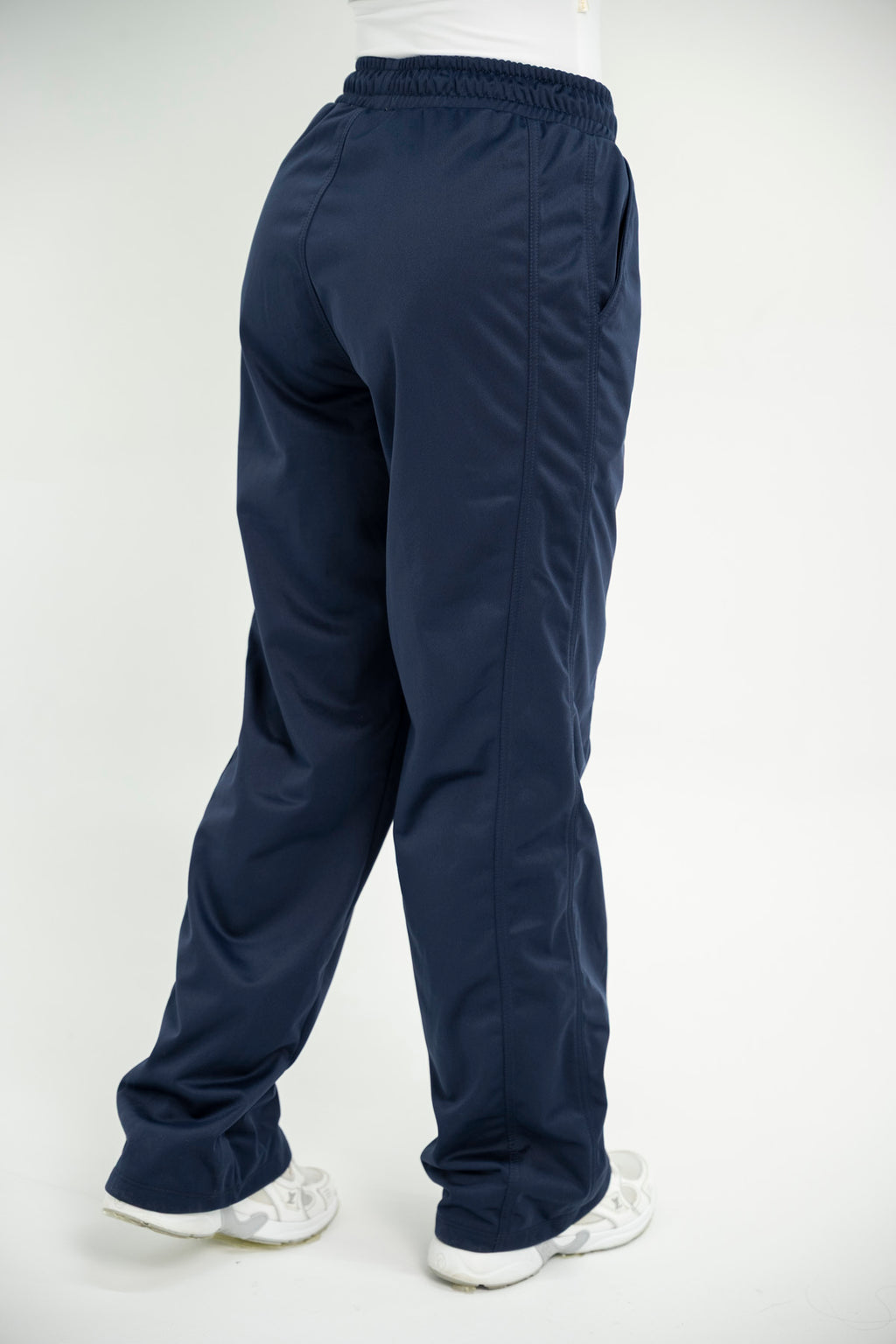 Set Estambul Azul Oscuro De Chaqueta y Sudadera Bota Recta