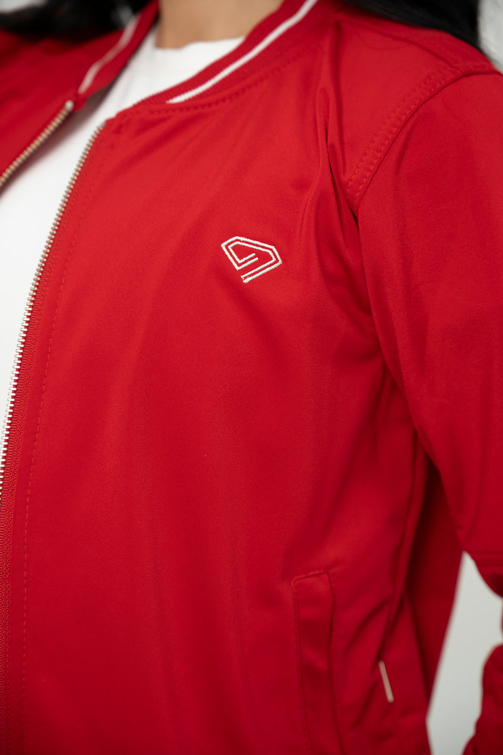 Set Paris Rojo De Chaqueta y Jogger