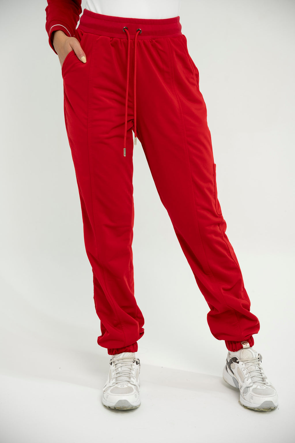 Set Paris Rojo De Chaqueta y Jogger