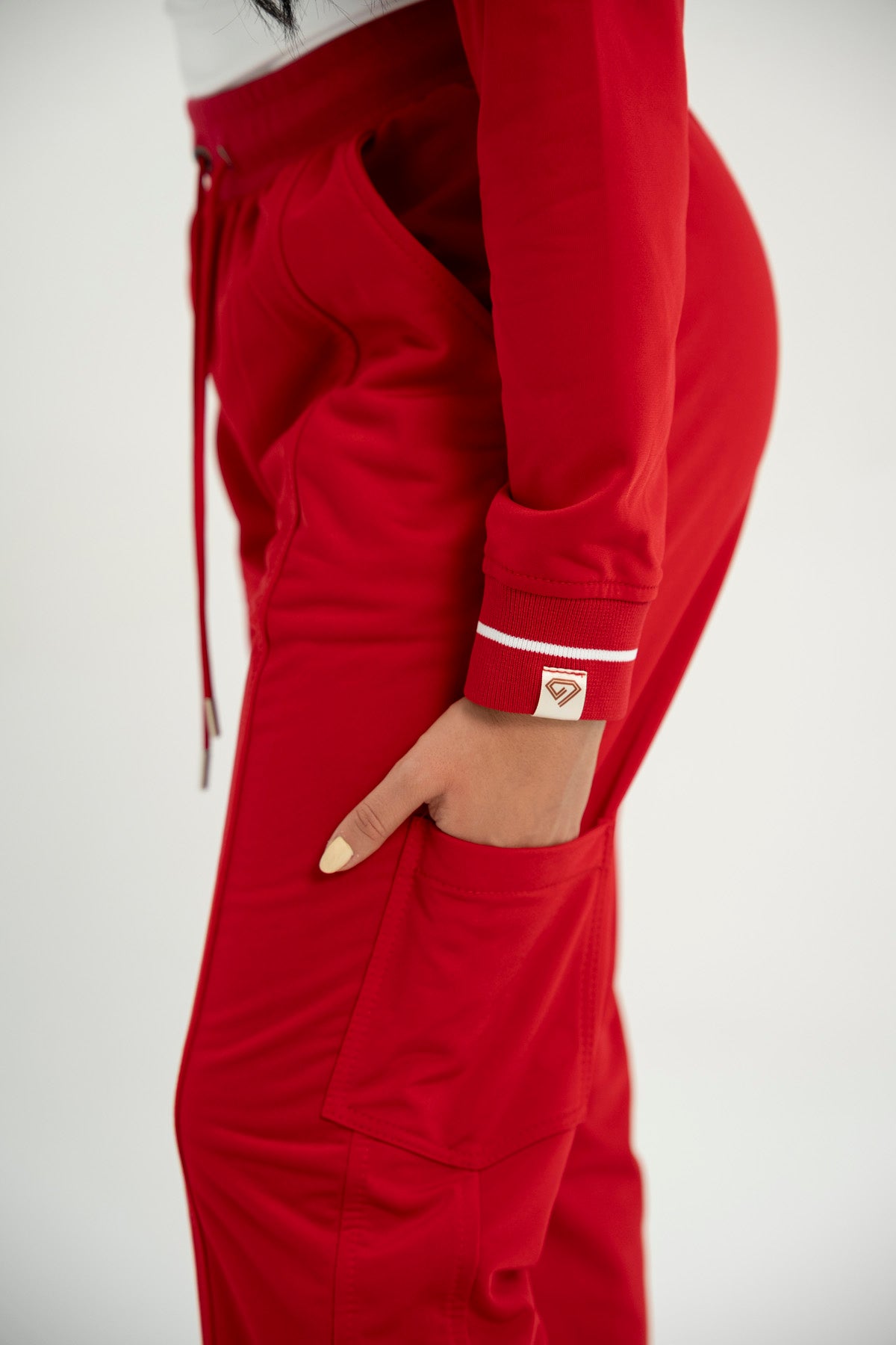 Jogger Paris Color Rojo