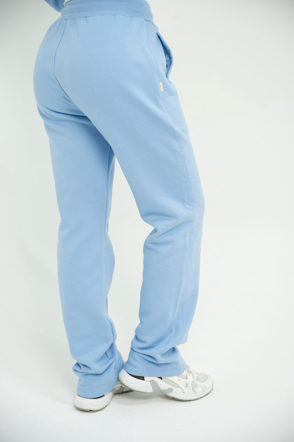 Set Santorini Azul De Chaqueta y Sudadera Bota Recta