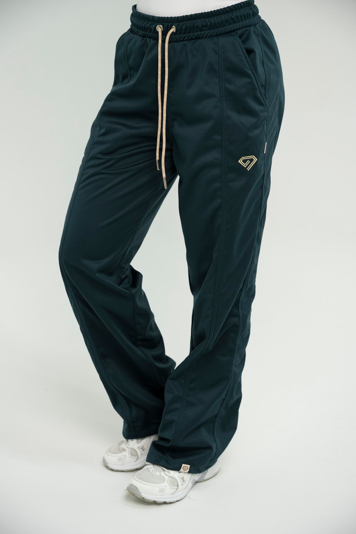 Set Bali Verde Esmeralda De Chaqueta y Sudadera Bota Recta