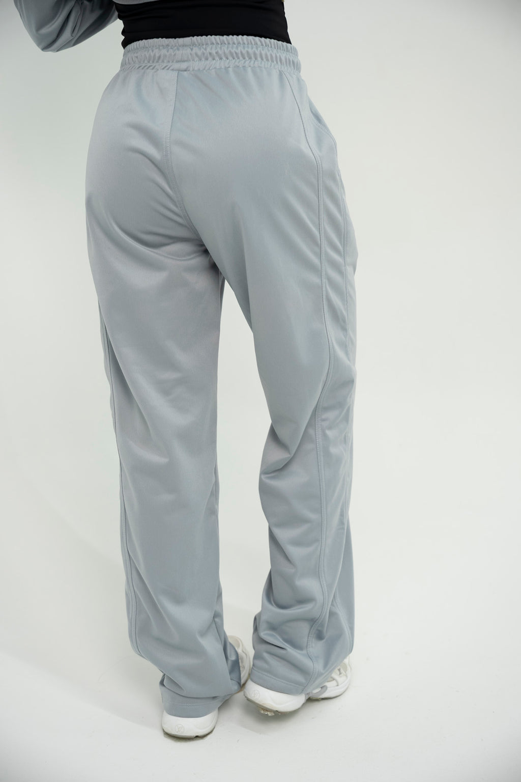 Set Tokio Gris De Chaqueta y Sudadera Bota Recta