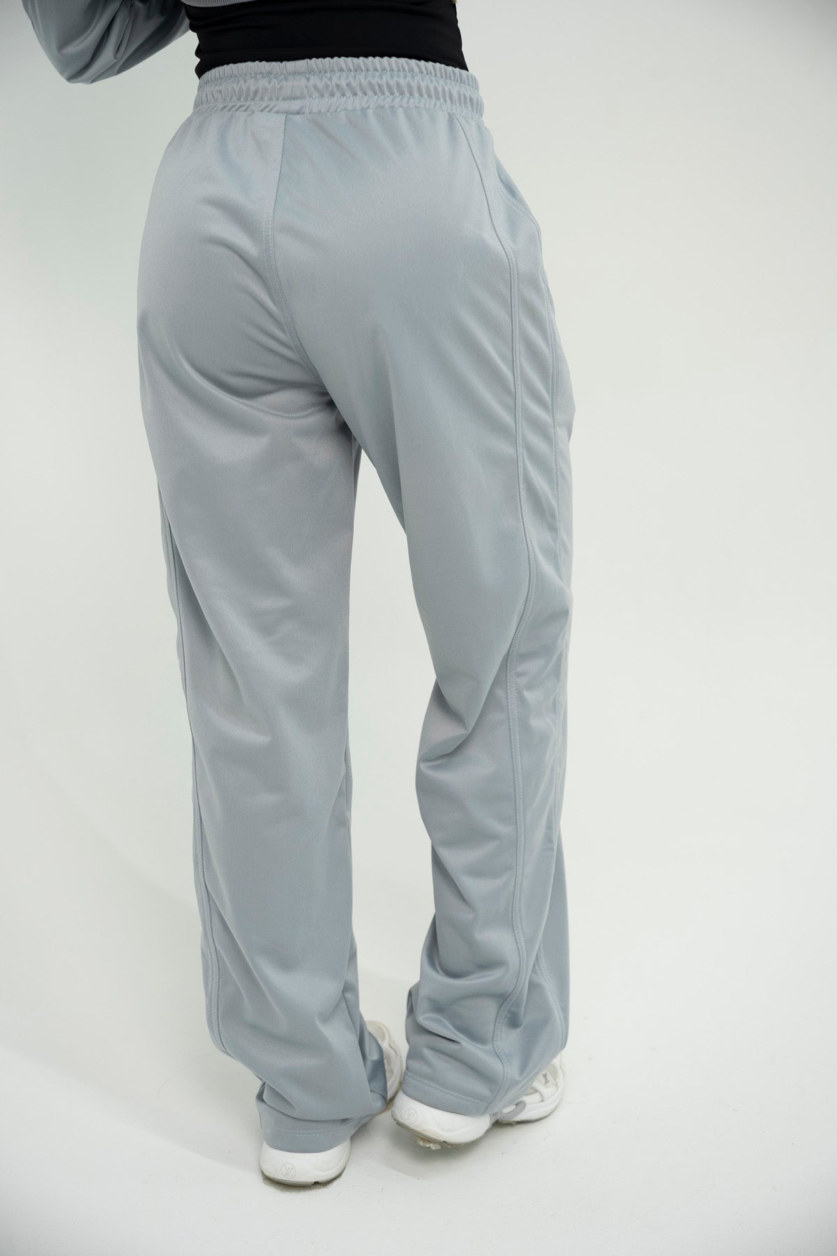 Set Tokio Gris De Chaqueta y Sudadera Bota Recta