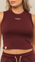 Top Vinotinto para Mujer
