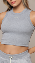 Top Gris para Mujer