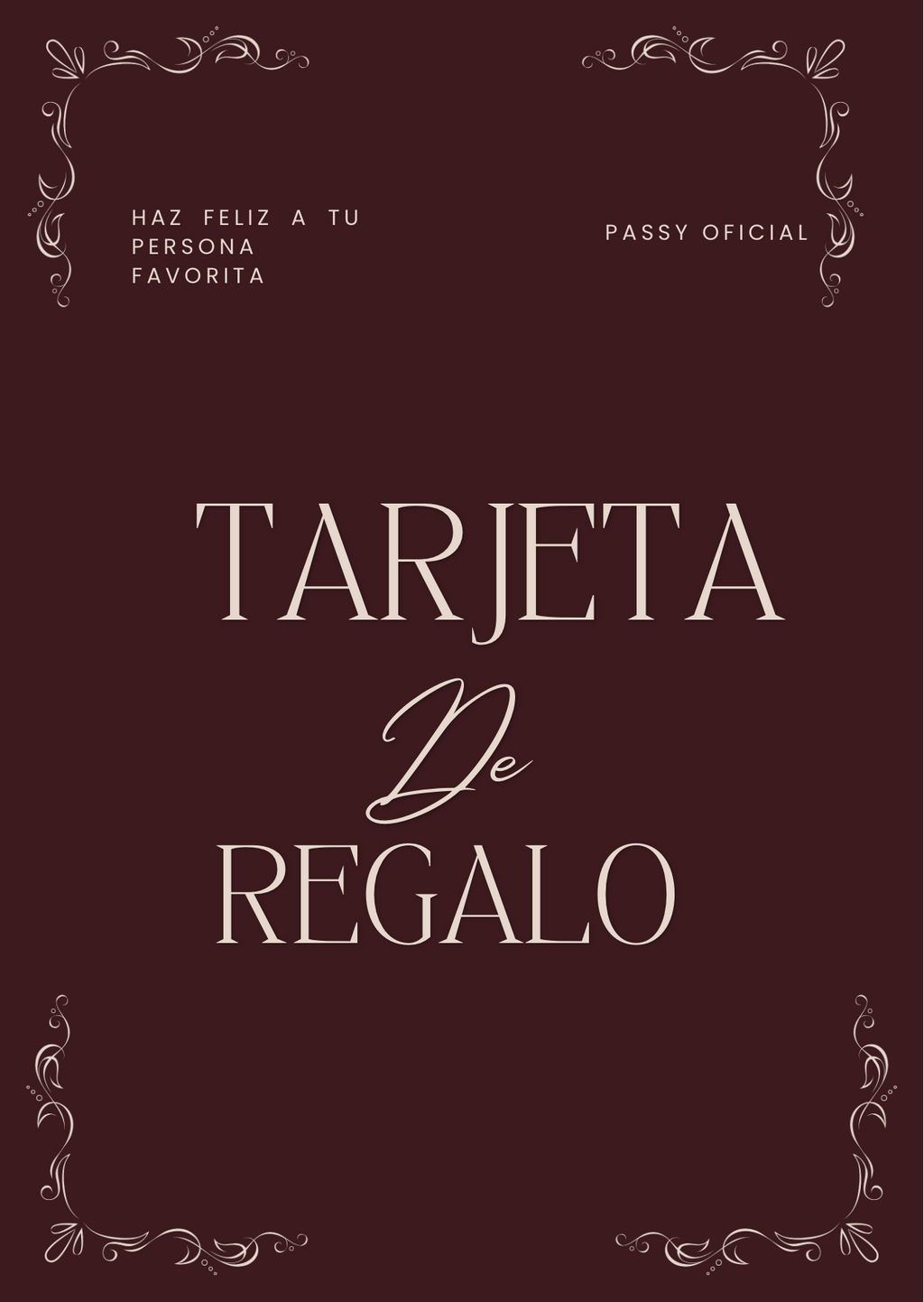 Tarjeta de regalo