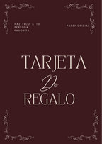Tarjeta de regalo