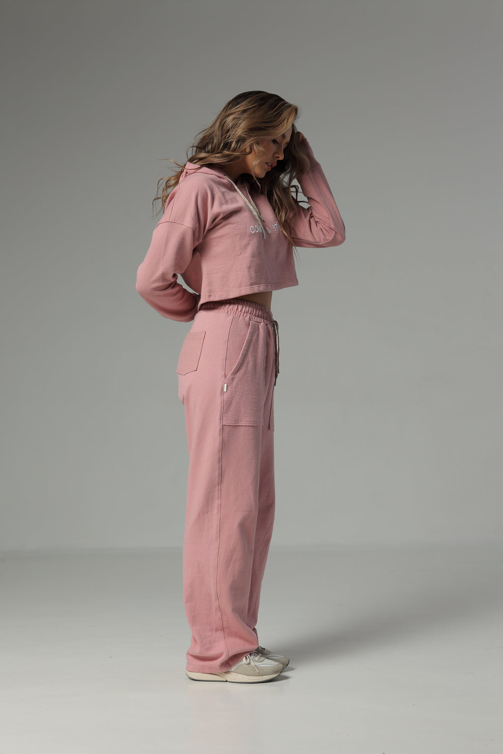 Buzo Con Chompa Color Rosado