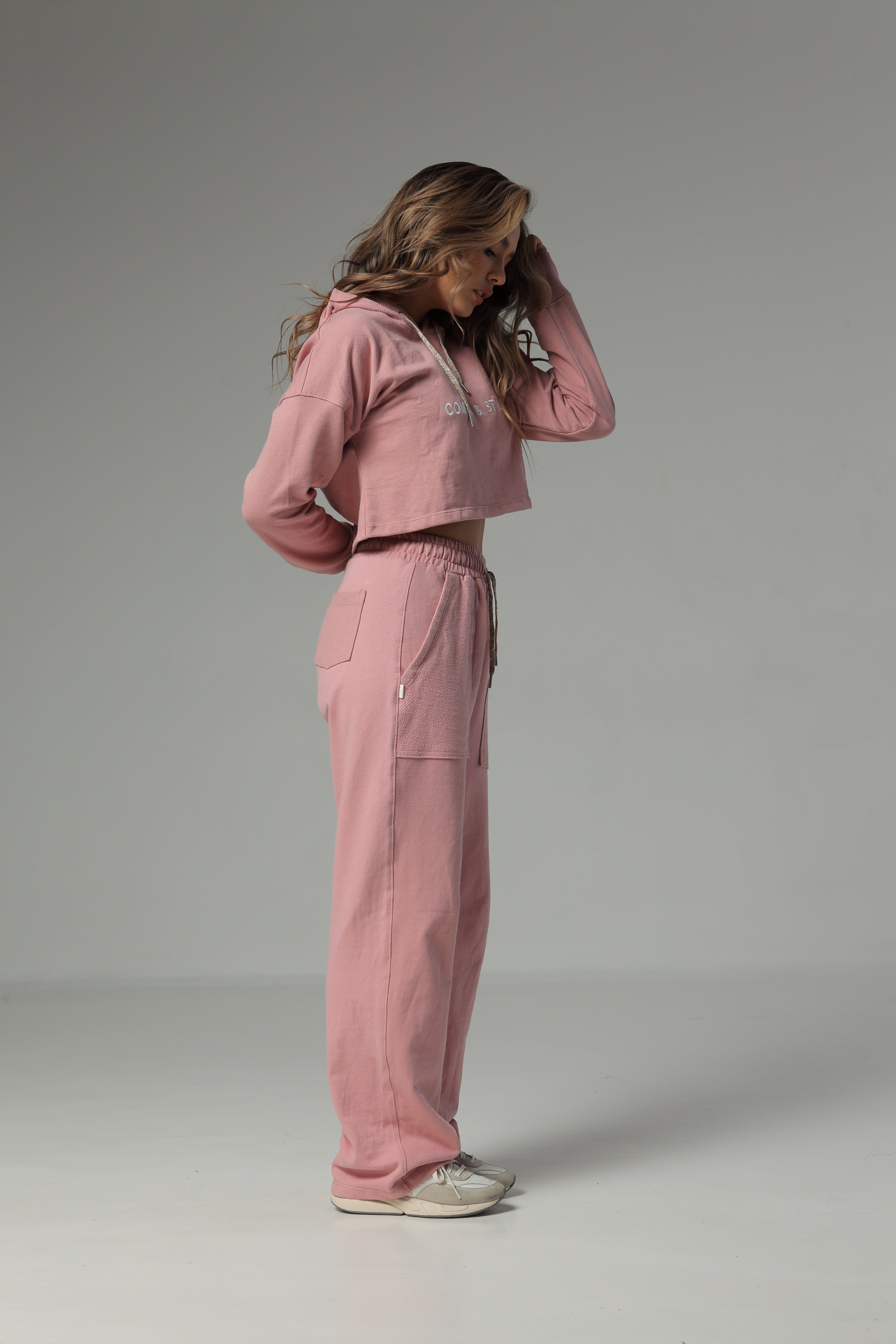 Buzo Con Chompa Color Rosado