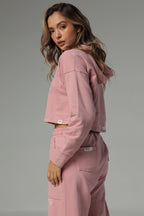 Buzo Con Chompa Color Rosado