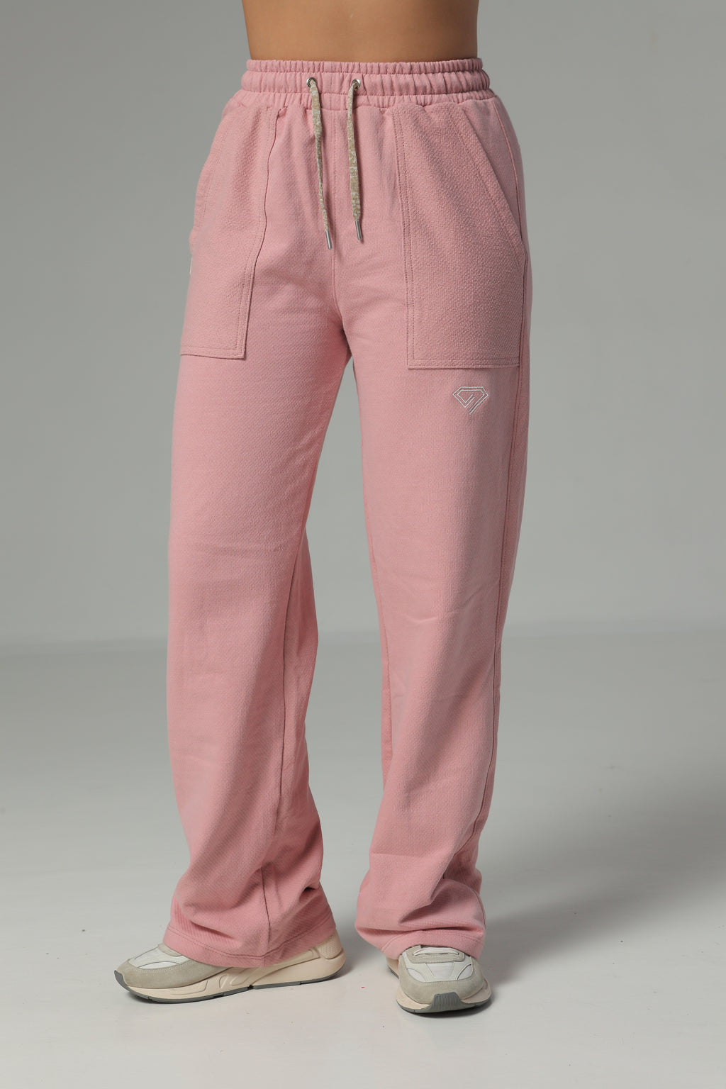 Sudadera Bota Recta Color Rosado