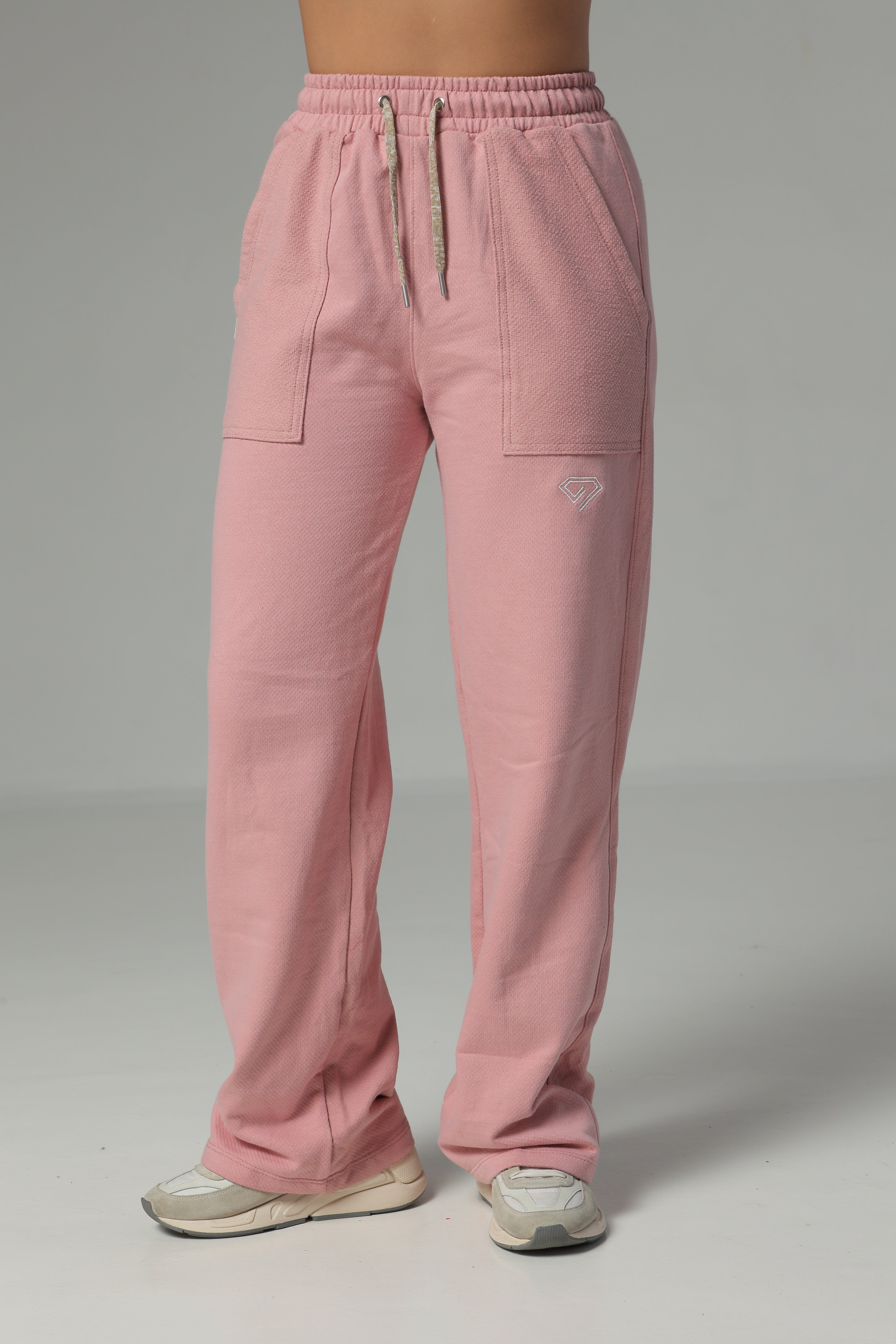 Sudadera Bota Recta Color Rosado