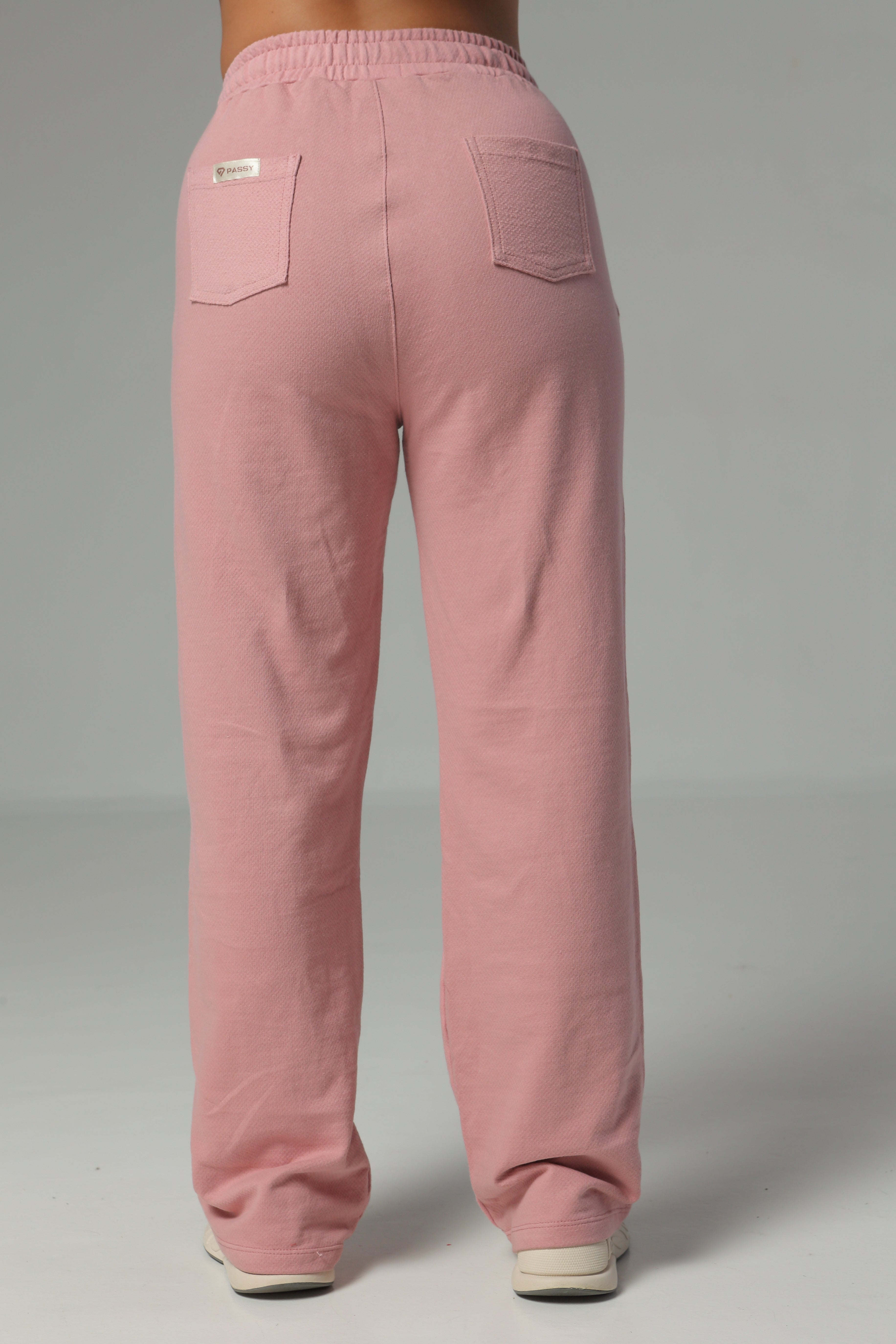 Sudadera Bota Recta Color Rosado