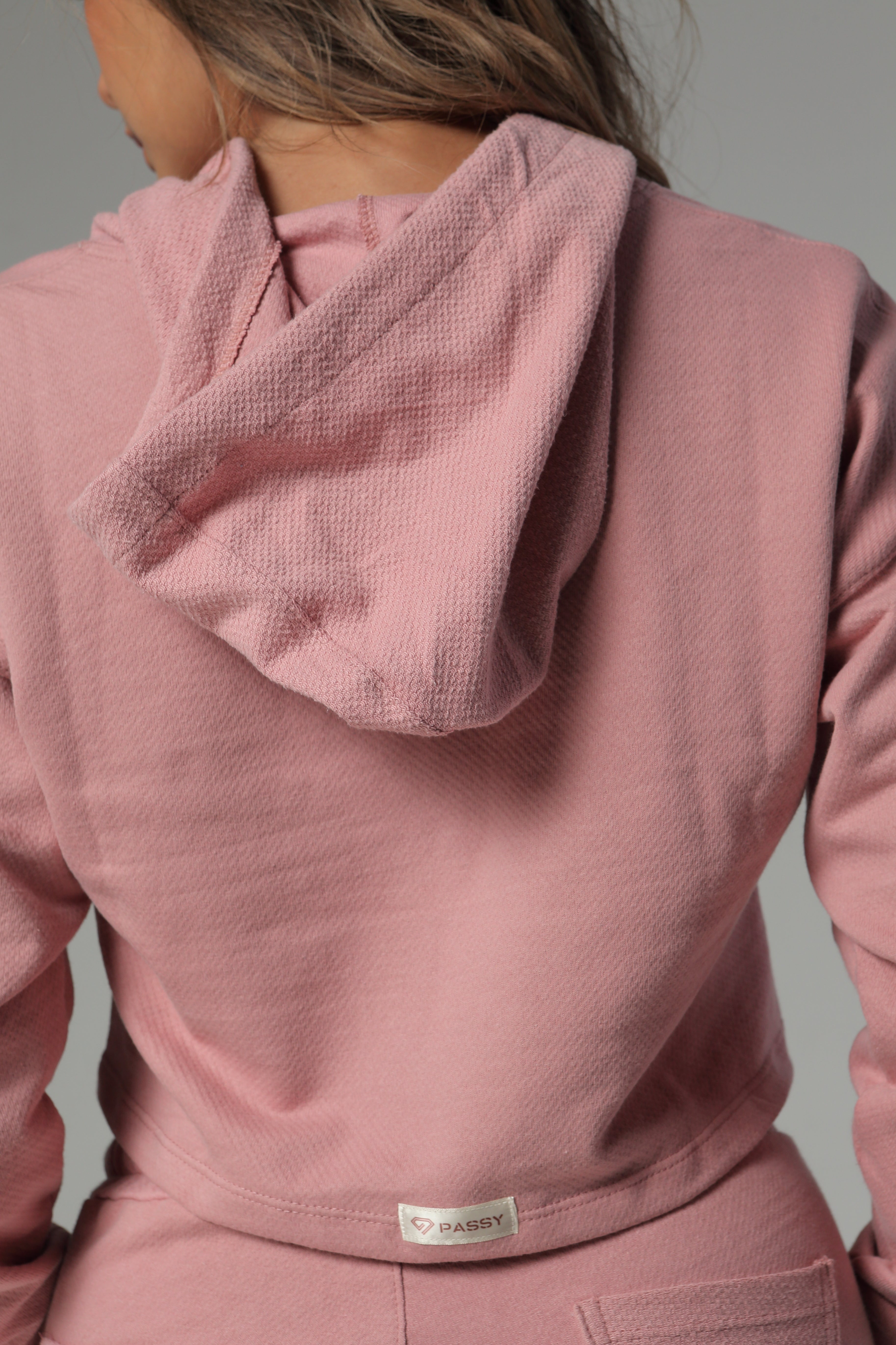 Set De Buzo Y Sudadera Bota Recta Color Rosado Para Mujer