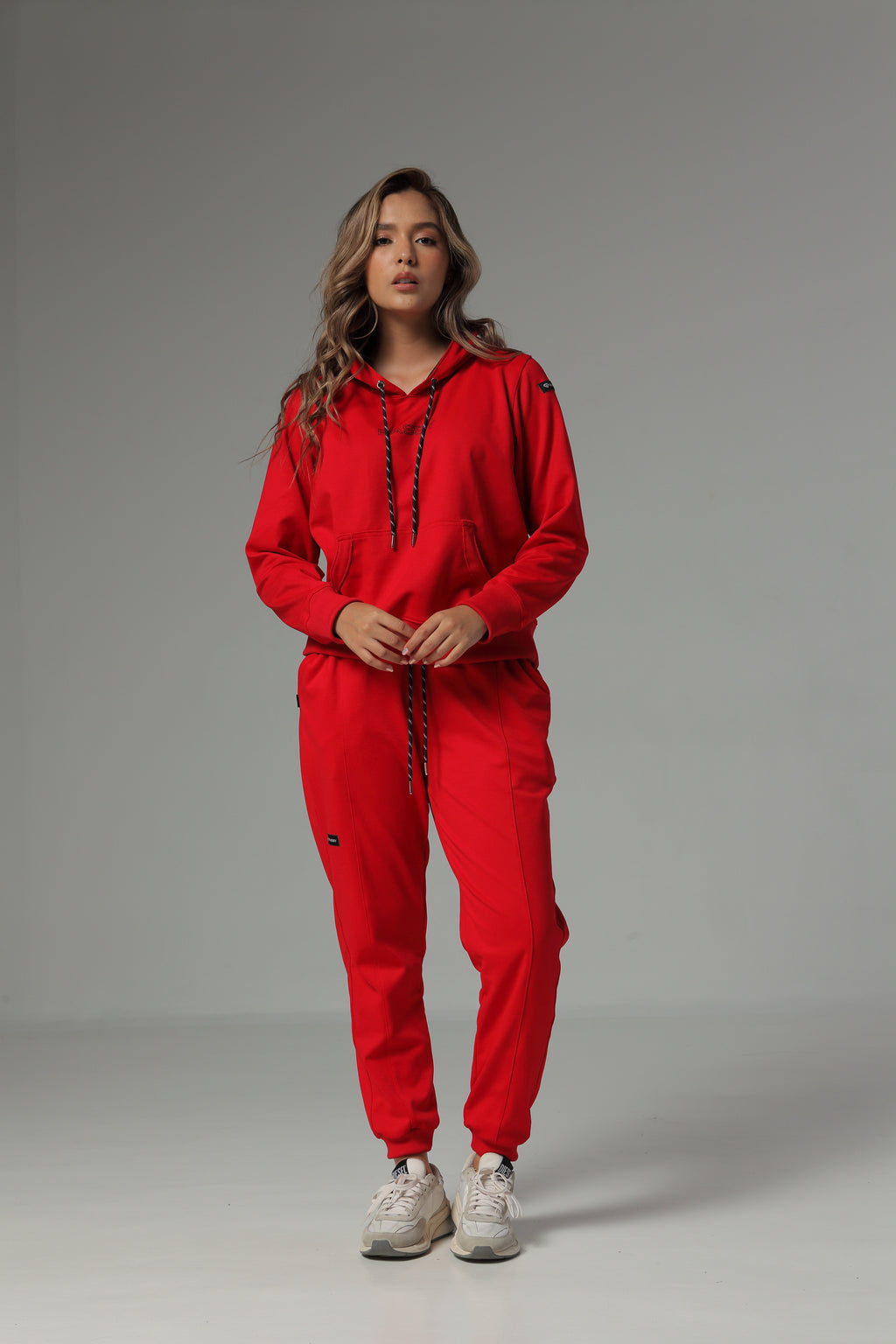 Buzo Con Chompa Color Rojo