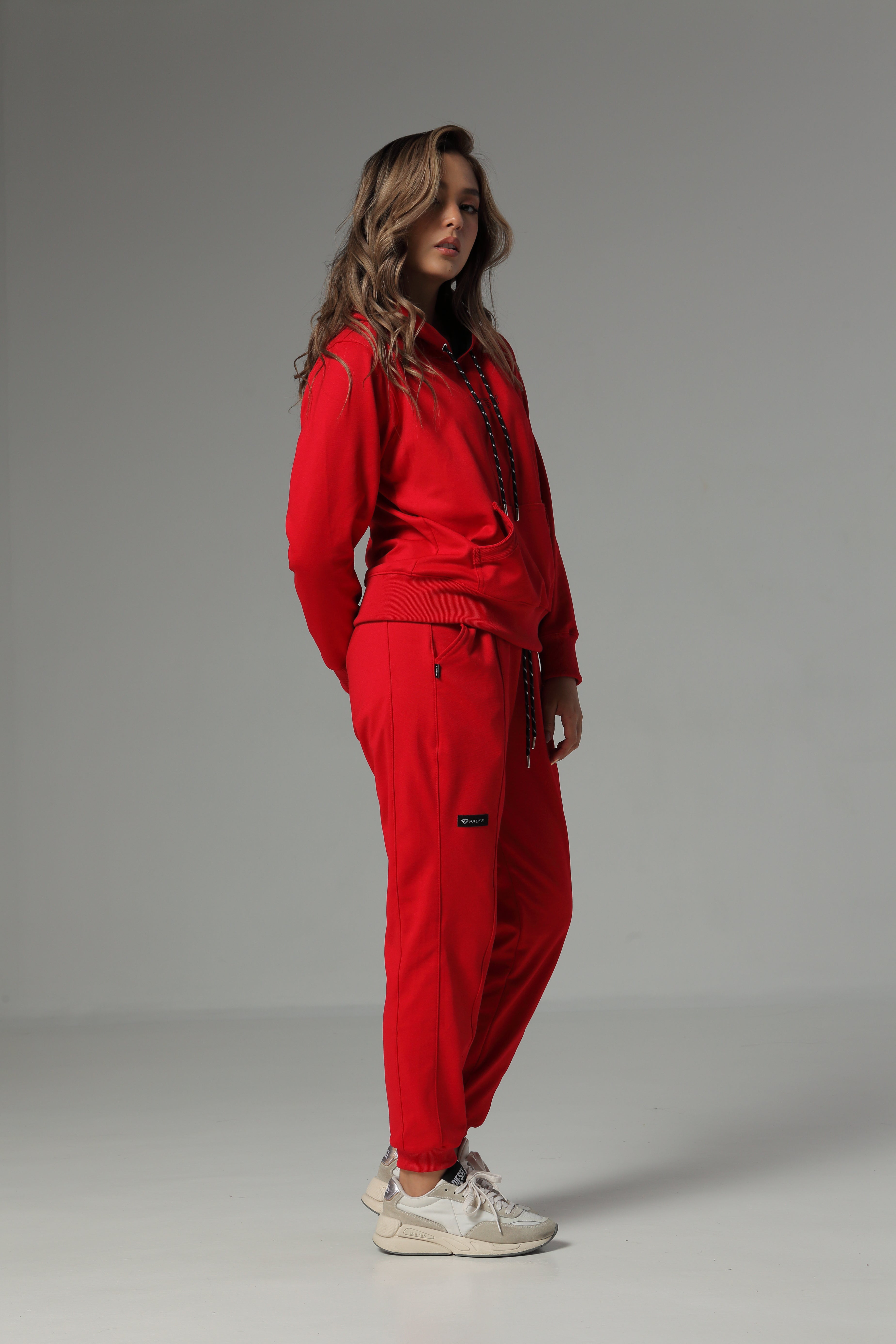 Jogger Color Rojo