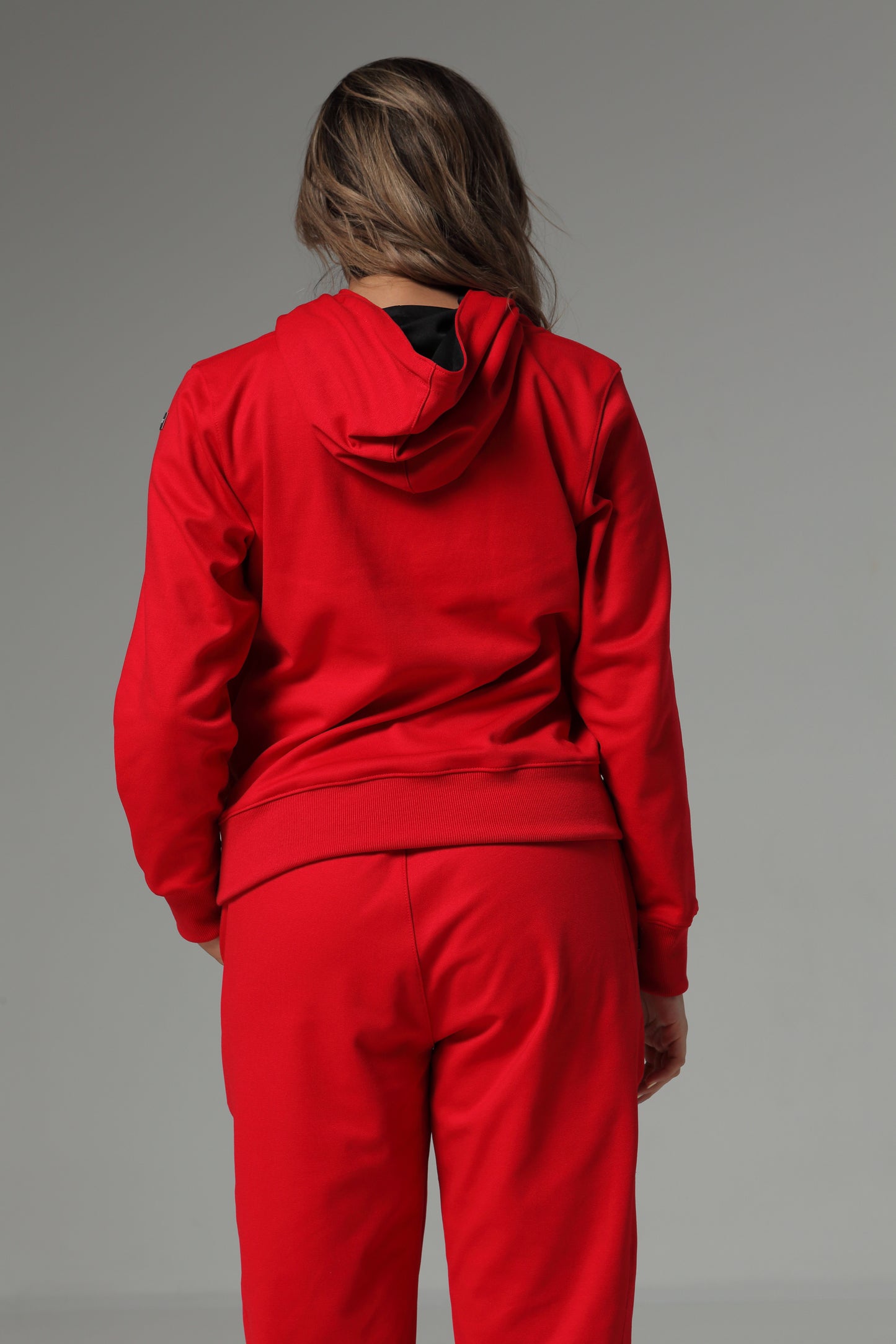 SET DE BUZO Y JOGGER COLOR ROJO PARA MUJER