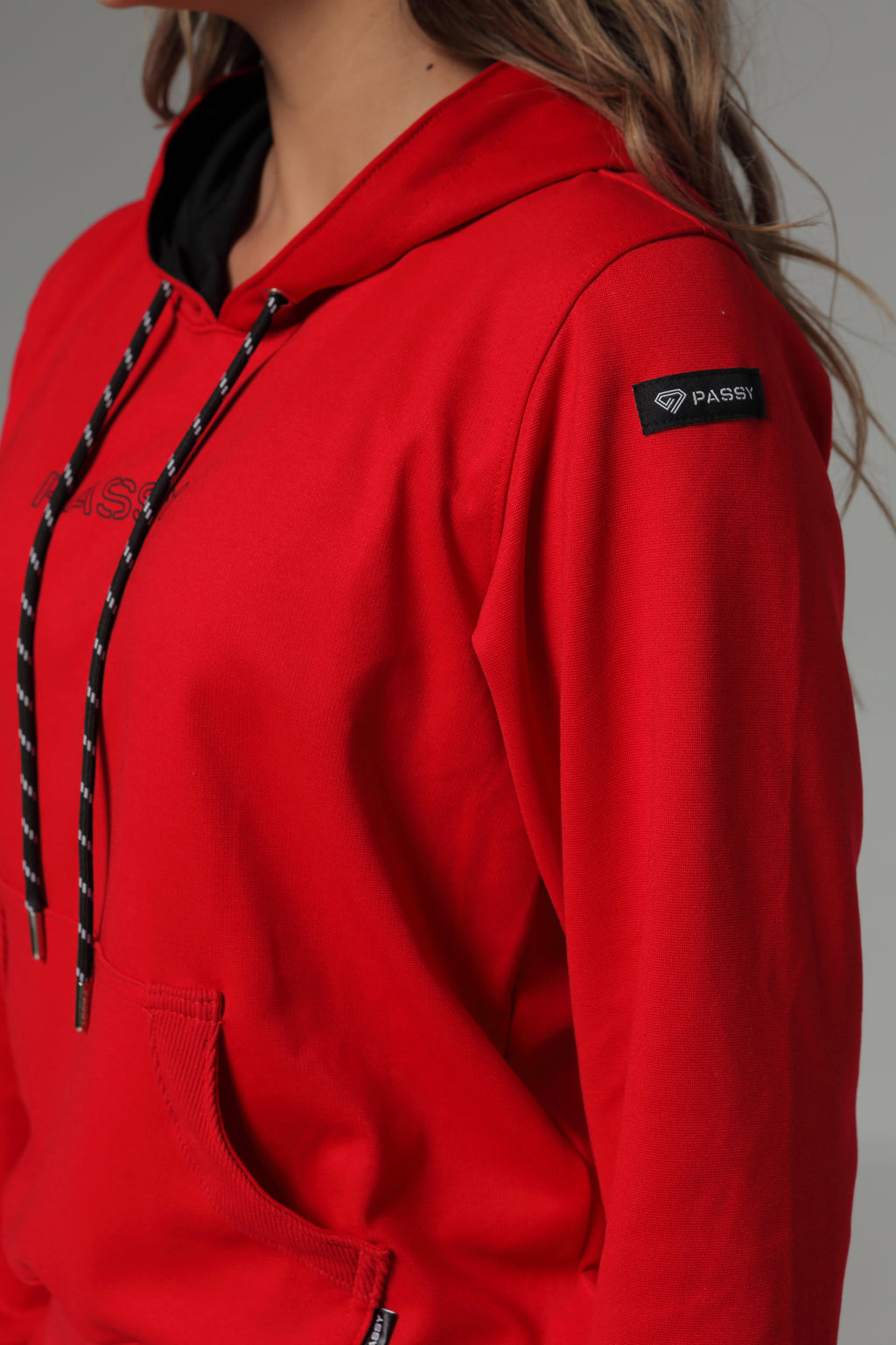 Set De Buzo Y Jogger Color Rojo Para Mujer