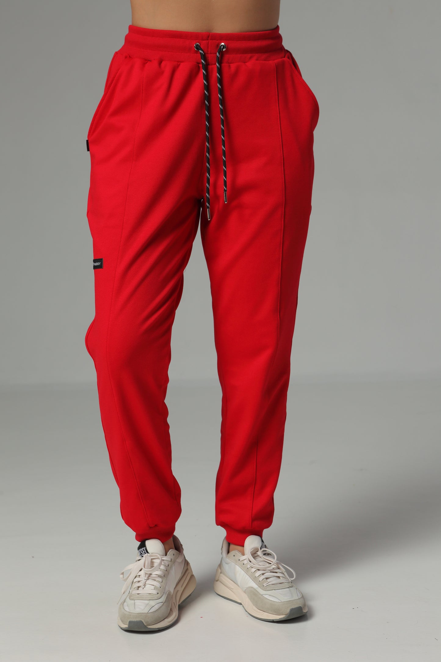 SET DE BUZO Y JOGGER COLOR ROJO PARA MUJER